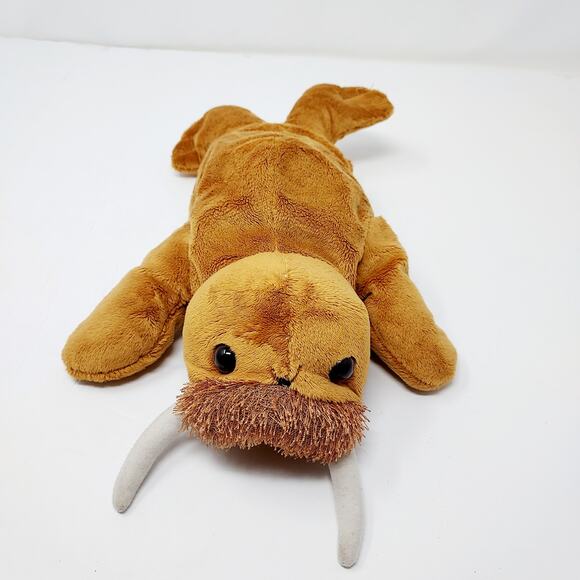 CalToy Walrus Brown 10" Hand Puppet - Picture 1 of 6